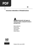 Administración empresas saneamiento en LA situacion actual y persepectivas - CEPAL