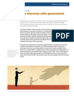 How Business Interacts With Government - Encuesta McKinsey