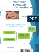 Detección de Enfermedades Metabólicas Congénitas: EPSS Selene Alejandra Campuzano Martínez
