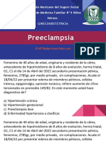 Preeclampsia: Instituto Mexicano Del Seguro Social Unidad de Medicina Familiar N°4 Niños Héroes