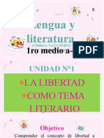 2 - Unidad 1 La Libertad Como Tema Literario