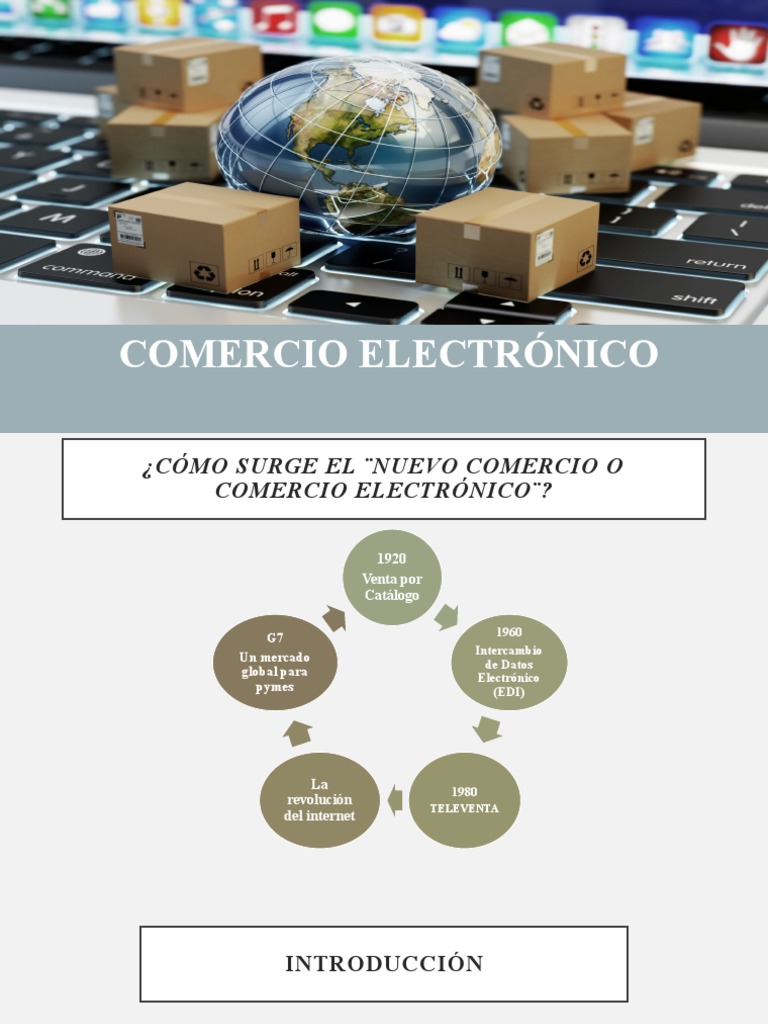 Evolución del Comercio Electrónico | PDF | Comercio electrónico | Comercio