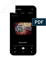 trabalho do design mobile app music em formato PDF