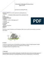 Introduction to Philosophy Lesson on Holistic vs Partial Perspectives