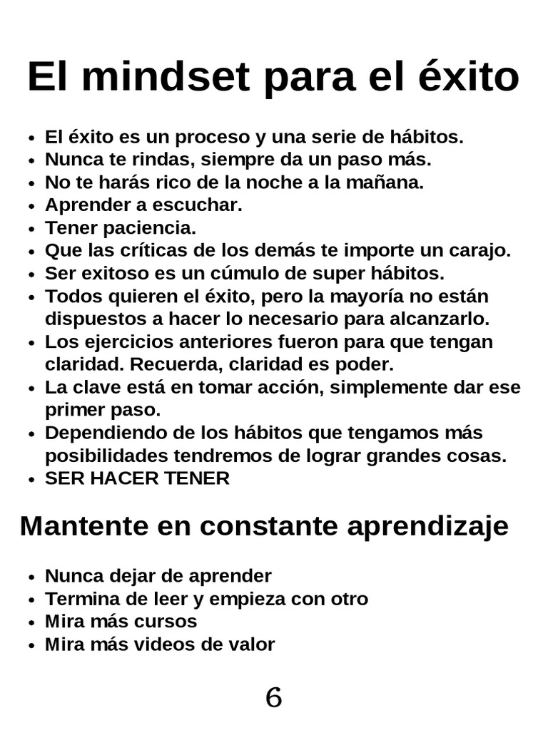 Hábitos Clave para el Éxito Personal | PDF | Relaciones personales ...