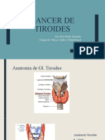 1era Teoria - Cancer de Tiroides - Dra Eva Sotelo - T3 - 10M0