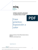 Caso Práctico: Exposición A Calor