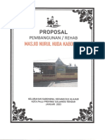 Proposal: Masjid Nurul Huda Kabonena