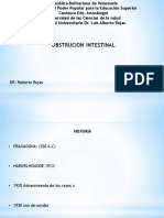 Obstrucion Intestinal: DR: Roberto Rojas Ipg: Angel Castillo
