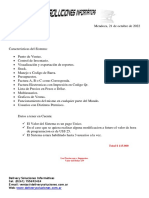 Delivery Soluciones Informáticas Cel. (0261) 155692424 Web:: Total $ 115.000