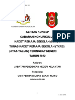 Kertas Konsep Cabaran Kokurikulum Kadet Remaja Sekolah (KRS) & Tunas Kadet Remaja Sekolah (TKRS) (Atas Talian) Peringkat Negeri TAHUN 2022