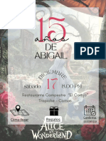 Invitacion Abigail