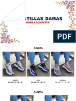 Zapatillas Damas: Horma Completa