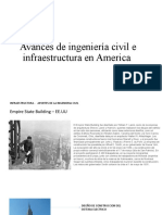 Avances de Ingeniería Civil e Infraestructura en America