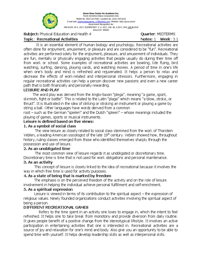 Rose Center Concerts