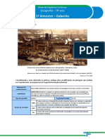 Gabarito de geografia sobre cadeias industriais