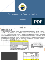 Documentos Descontados