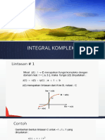 Pert 7. Integral Kompleks