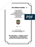 Buku Kerja Guru VI SD Pamalayan 2023
