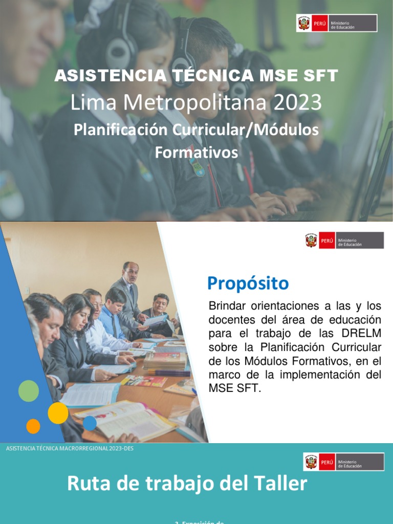 Planificación Curricular - Módulos Formativos | PDF | Evaluación ...