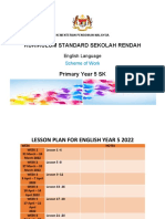 SOW RPT 2022 Bahasa Inggeris Tahun 5