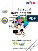 Personal Development: Quarter 1 - Module 3