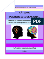 Cátedra Psicología Educacional