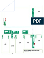 MAPA DE SEÑALIZACION Y EVACUACION 2DO PISO