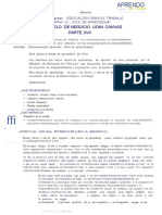 Semana 32 - 1° y 2° EPT - Guías de Aprendizaje - Mi Modelo de Negocio Lean Canvas XVII