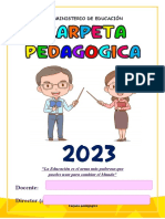 Carpeta Pedagogica Primaria 2023