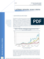 Prima de Riesgo. Definición Causas y Efectos