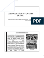 II Historia Clase 12 - Los Locos Anos 20 y La Crisis de 1929