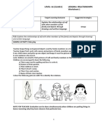 Subject:-Evs Level: A1 (Class I) Lesson Worksheet 1 Lesson1: Relationships Worksheet 1