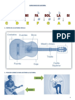 Curso Basico de Guitarra 1.-Escala Musical