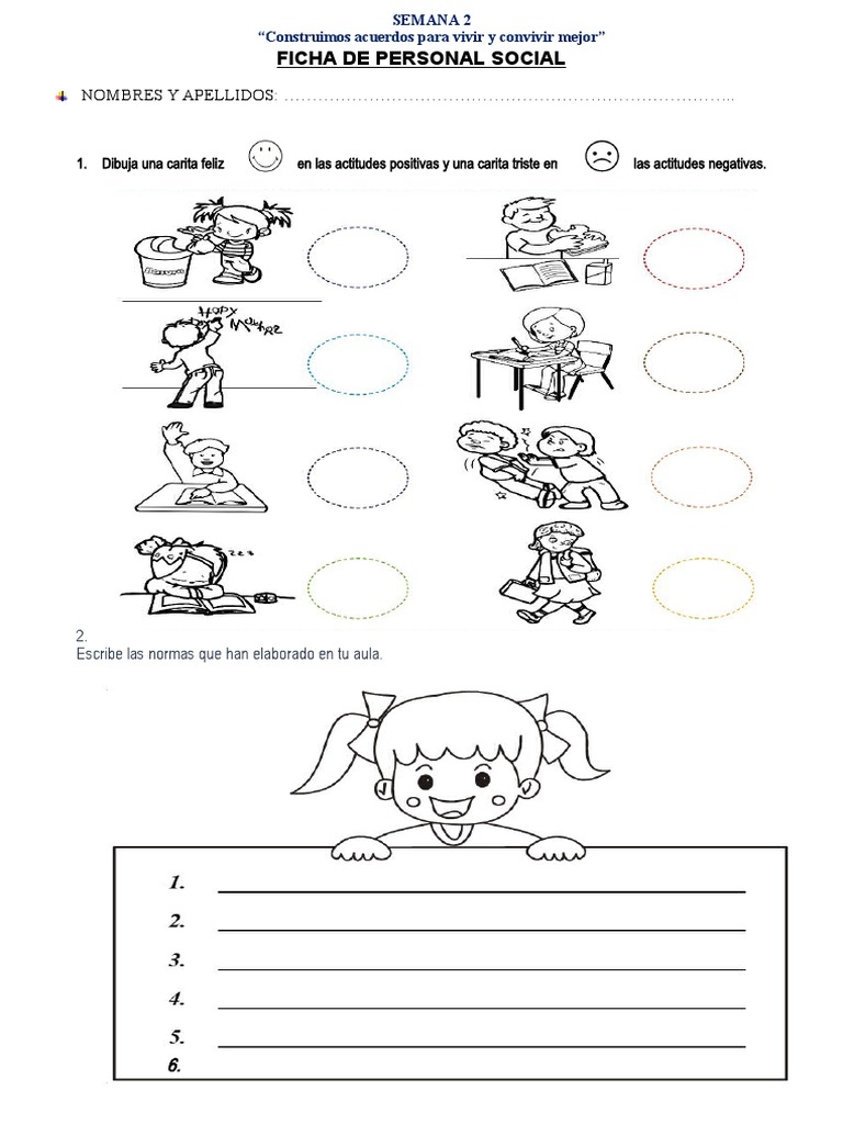 Ficha de Personal Social | PDF
