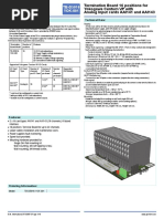 TB-D5016 YOK-001: Characteristics: Technical Data