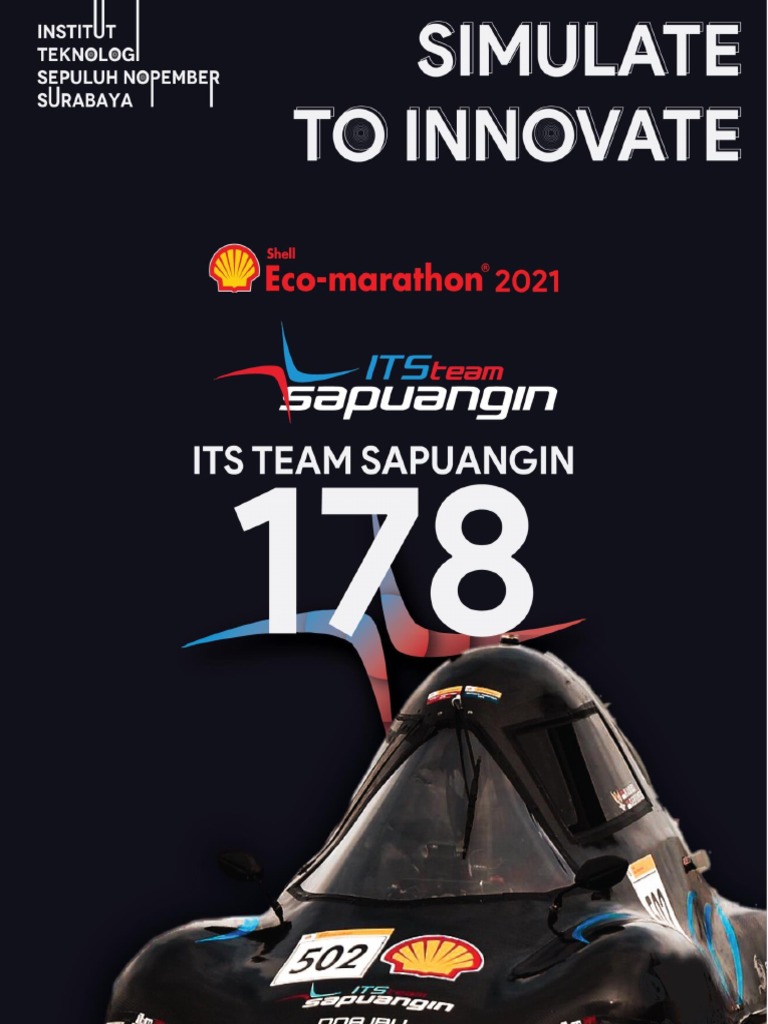 Shell Eco Marathon 2021 Its Team Sapuangin Simulate To Innovate | PDF ...