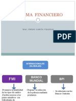 Sistema Financiero: Mag. Emilio García Villegas