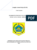 Kerangka Acuan Kerja (KAK) : Feasibility Study Ruas Jalan Sp. Kuta