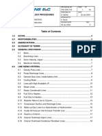 Line Sizing Guidelines