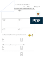 Guía de Matemáticas con Ejercicios y Fracciones