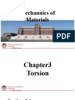 3.1 Internal Force of The Circular Shaft in Torsion