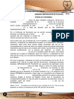 9 Demanda Impugnacion de Filiacion