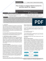 Fund Flow Analysis of Jalgaon District Central Co-Operative Bank LTD, Jalgaon