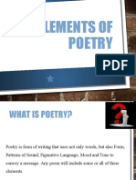 Elements of Poetry