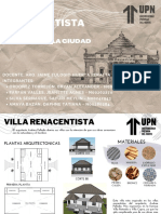 Villa Renacentista: El Habitat Y La Ciudad