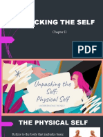 UNPACKING THE SELF - Physical Self
