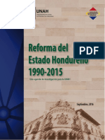 Reforma del Estado Hondureño 1990-2015