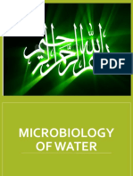 MICROBIOLOGY OF WATER