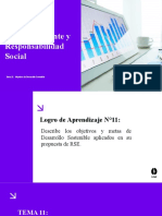 Medio Ambiente y Responsabilidad Social: Tema 11: Objetivos de Desarrollo Sostenible